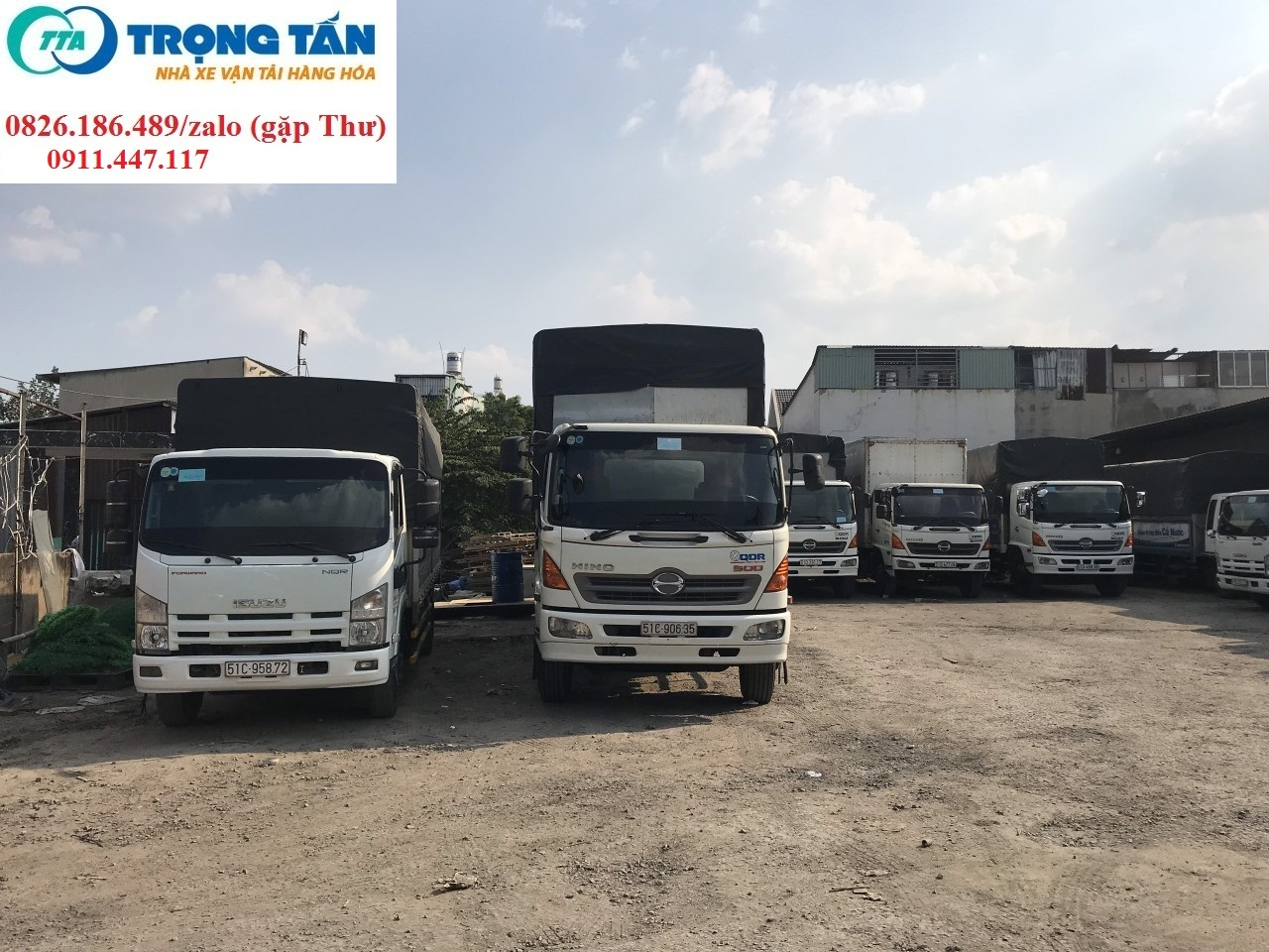 Xe tải chuyên chở hàng Long Xuyên