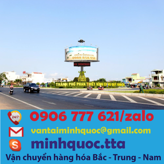 Vận chuyển hàng đi Bình Thuận