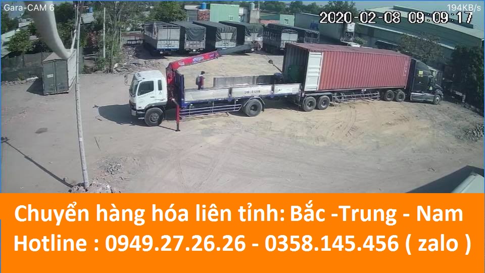 Nhận chở hàng từ cần thơ đi Bình Thuận 